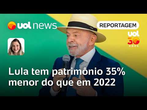 Lula diminui patrimônio em 35%, com gasto de R$ 2,2 mi da aposentadoria
