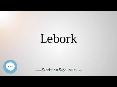 Lebork (How to Pronounce Cities of the World)💬⭐🌍✅