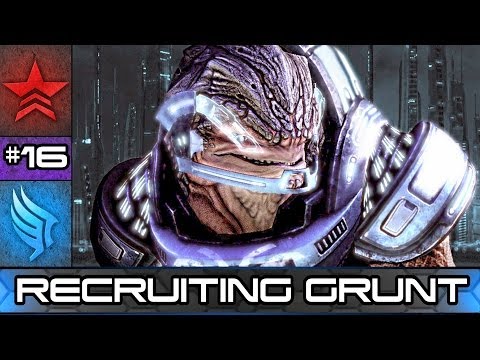 Mass Effect 2: Recruiting Grunt / Okeer - Paragon Story Walkthrough #16