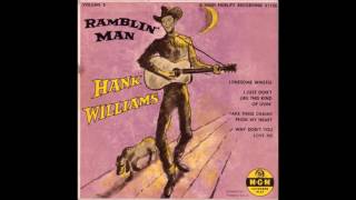 Why Don&#39;t You Love Me - Hank Williams