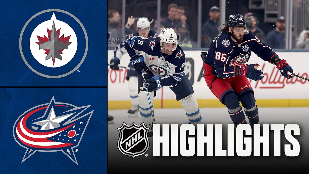 Jets vs. Blue Jackets | NHL Highlights | April 04, 2026