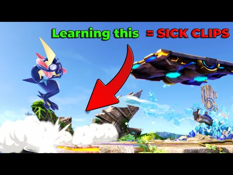 Learning Hydro Pump Cancels to get Greninja Clips in Smash Ultimate