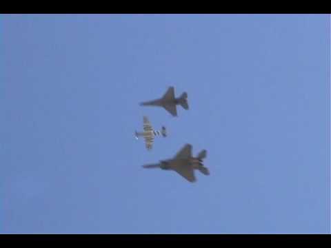 2008 Blue Angels Homecoming - USAF Heritage Flight