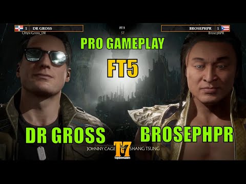 Dr Gross Vs BrosephPR - FT5【Mortal Kombat 11】Johnny Cage Vs Shang Tsung