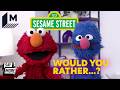 Elmo Grover Bring Muppet Chaos To Would You Rather Say More