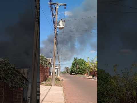 queimada em Nova Olímpia MT