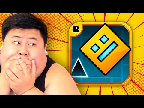 My First EVER Geometry Dash Video...