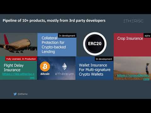 Token Summit II - Etherisc with Renat Khasanshyn