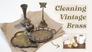 How to Clean Vintage Brass | 2 Easy DIY Recipes