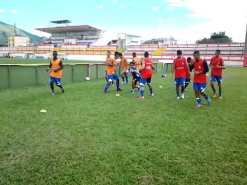 Aquecimento Barra Mansa x Bangu   Preparador Físico Daniel Martins