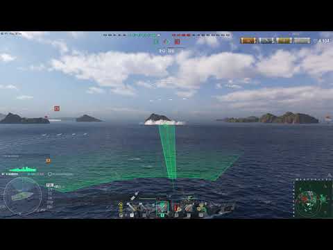 World of Warships First Druid sunk