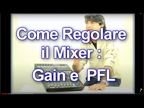 How to Adjust an Audio Mixer: Gain and PFL Video Tutorial #audio #mixer #gain