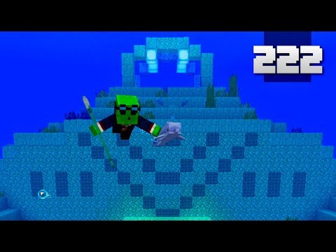 Let's Play Minecraft - Ep.222 : Ocean Monument Attack!