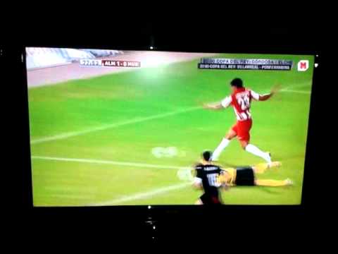 Gol de leo ulloa contra el murcia. copa del rey