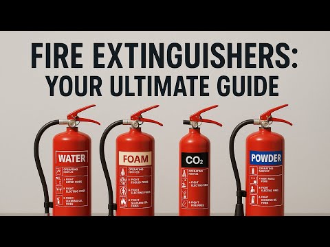 Fire Extinguishers : Your Ultimate Guide!