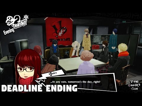Persona 5 Royal - Deadline ending