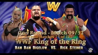 WWF KING OF THE RING: 2nd Round | Match 73 | Bam Bam VS Rick Steiner [WWE 2K16 Gameplay]