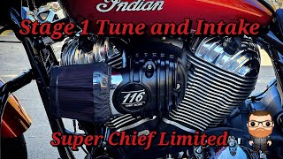 Stage 1 Tune & Intake Upgrade | Indian Super Chief Limited  #indianchief  #superchieflimited
