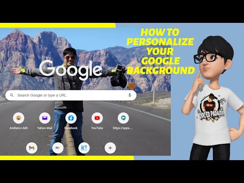 How to Personalize your Google Background