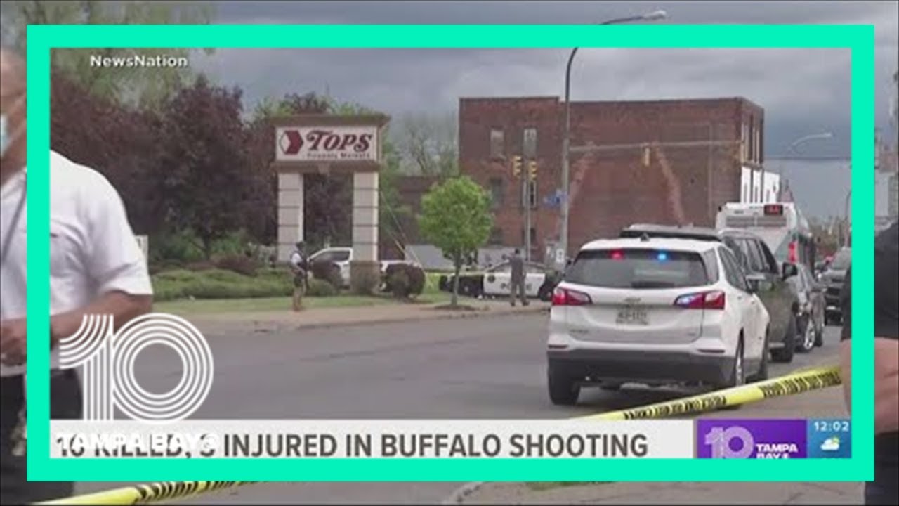 Buffalo shooter targeted Black neighborhood, officials say