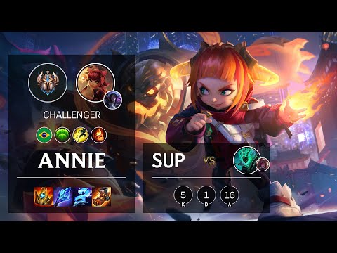 Annie Support vs Thresh - BR Challenger Patch 11.7
