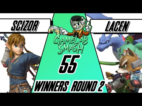 GameLab-Smash # 55 Scizor (Link) Vs Lacen (Pokemon Trainer / Fox)