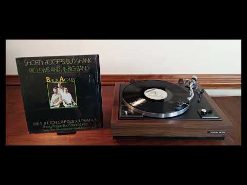 Shorty Rogers - Bud Shank With Vic Lewis And His Big Band, Bud Shank Quintet – Back Again (1984) 1