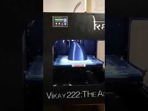 Krishna Engineering ABS Industrial 3D Printer Machine, Openware Cura, Model Name/number: Vikay 222 : The Agile