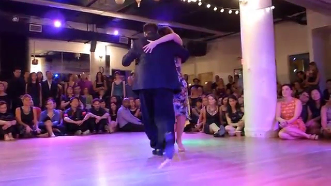 Mariano "Chicho" Frumboli & Juana Sepulveda performing in NYC, January 2016