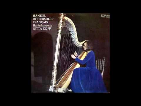 G.F. Handel Harp Concerto No.6 Op.4 in B flat major, Jutta Zoff