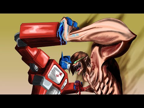 TRANSFORMERS X GUREN NO YUMIYA (Attack On Titan opening)