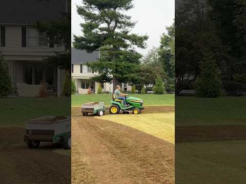 65PT Topdressing as Perfect Homeowner Spreader for Cool Season Topdressing