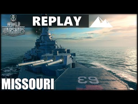 MISSOURI, Cashcow! Besser als Premium. - World of Warships | [Replay] [Ger] [60fps]