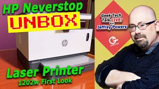 HP Neverstop 1202w Laser Printer Unbox and First Look