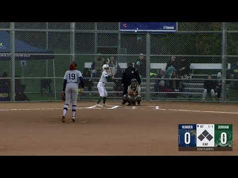 OCAA Softball Championship Semifinal: Humber vs. Durham Lords thumbnail