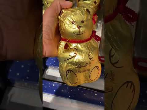 Lindt Milk Chocolate Bear #shorts