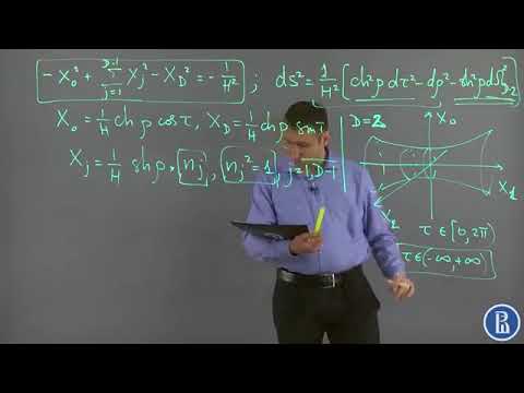 64 Metric of the anti–de Sitter space–time Higher School of Economics Coursera