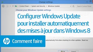 Configurer Windows Update pour installer automatiquement des mises à jour dans Windows 8