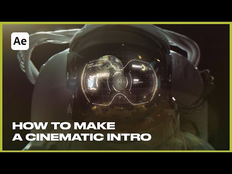How to create a CINEMATIC Intro in After Effects | Cinematic title animation in After Effects