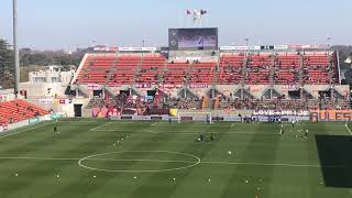 3/2 FC琉球 GK登場→選手入場   チャント