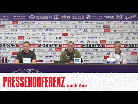 Press conference after FC Erzgebirge Aue | Matchday 10 | #alwaysRWE #onlytherwe