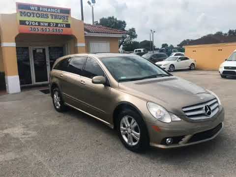 2008 Mercedes-Benz R-Class 4dr 3.5L RWD (miami, Florida)