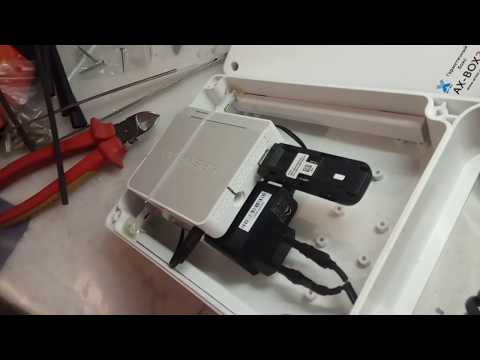 Keenetic 4G + антенны WiFi в герметичном боксе_КоПСС