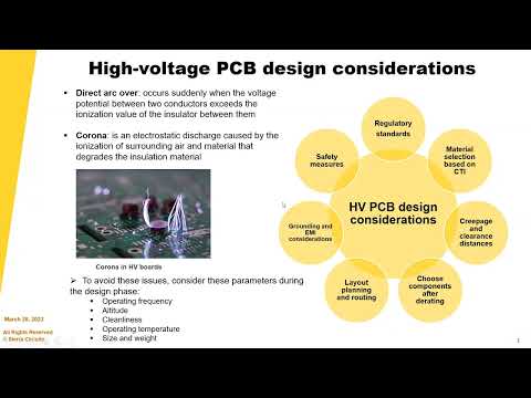 Screenshot from Design Considerations to Build Reliable High-Voltage PCBs