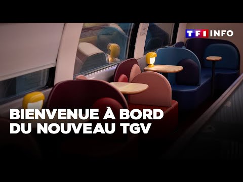 Nos images exclusives du futur TGV de la SNCF｜TF1 INFO
