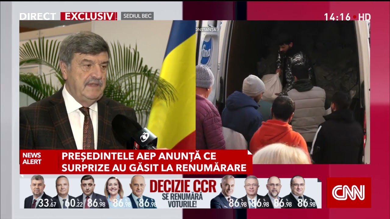 Toni Greblă, despre renumărare: Pentru că e zi de sărbătoare, vă dau o veste bună