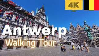 【4K】Exploring Antwerp🇧🇪 Belgium | NOT Just a Dog of Flanders… Antwerp is Stunning🐶✨🏰