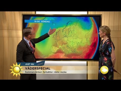 Väderspecial: Sommar i Stockholm och snart i flera orter   - Nyhetsmorgon (TV4)