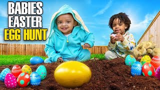 We Did A GIANT Egg Hunt For Our Boys! *Savi's First Easter*