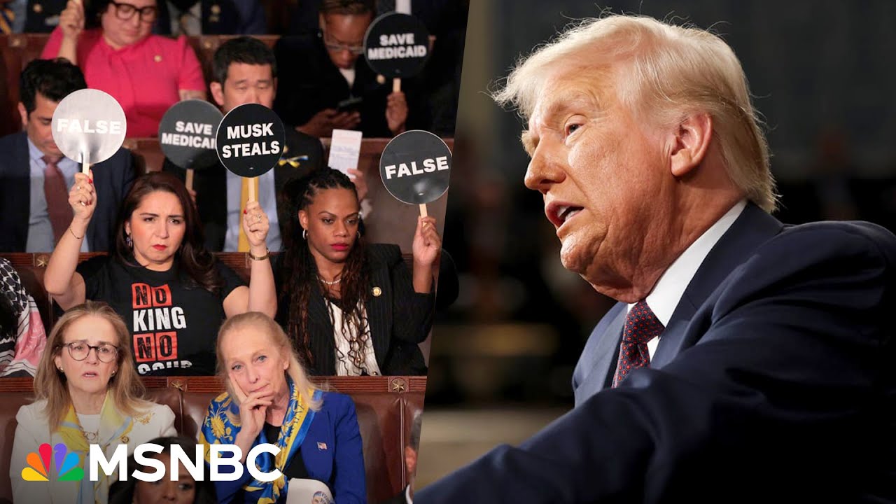 About those ‘bingo signs’: Strategists critique Dems’ protests during Trump’s speech